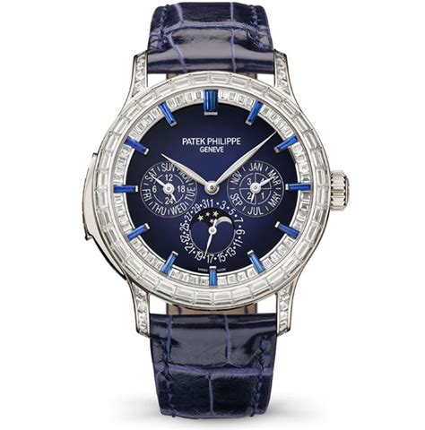 patek philippe blue sapphire|Grand Complications Ref. 5374/300P.